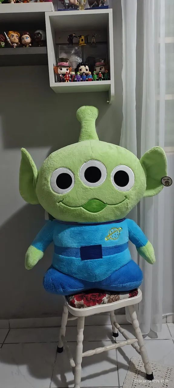 Vendo pelúcia Alien Green ToY Story novo (big) - Foto 2