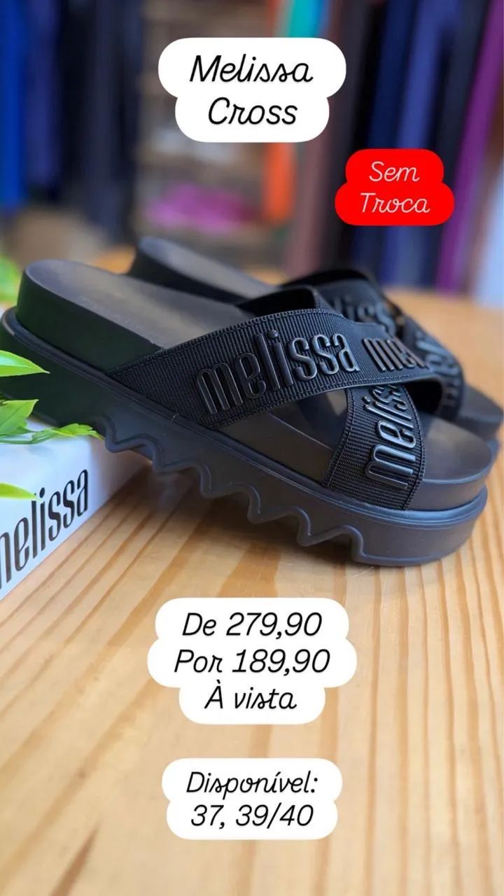 Melissas NOVAS na caixa - Foto 2