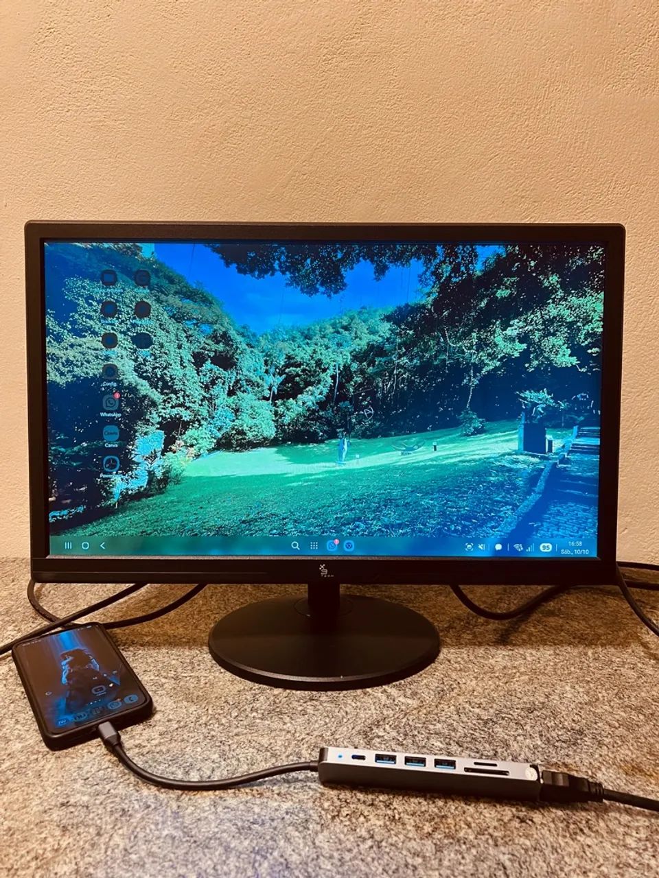 Monitor 19,5 polegadas lcd