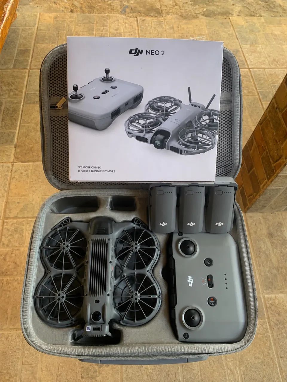 DJI Neo 2 Combo Fly More Nacional Anatel Com Bag