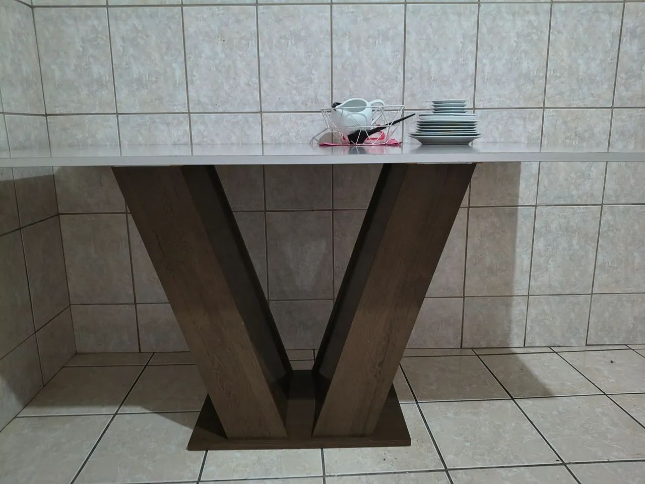 Mesa jantar com 6 cadeiras semi nova - Foto 3