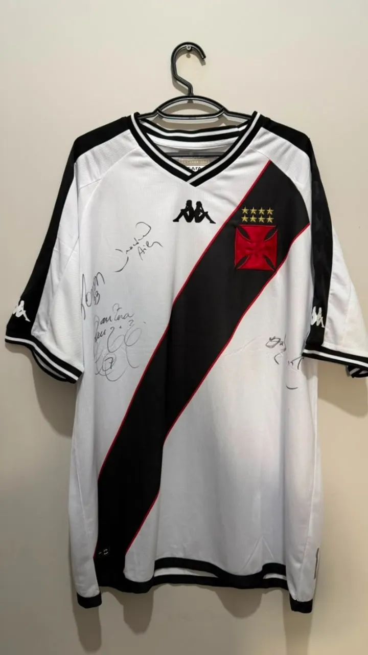 Camisa do Vasco 2024 com autografo