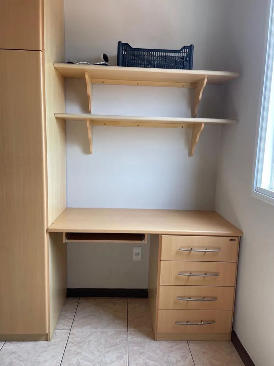 Móveis Planejados para Quarto de Solteiro COMPLETO com Escrivaninha - Foto 2