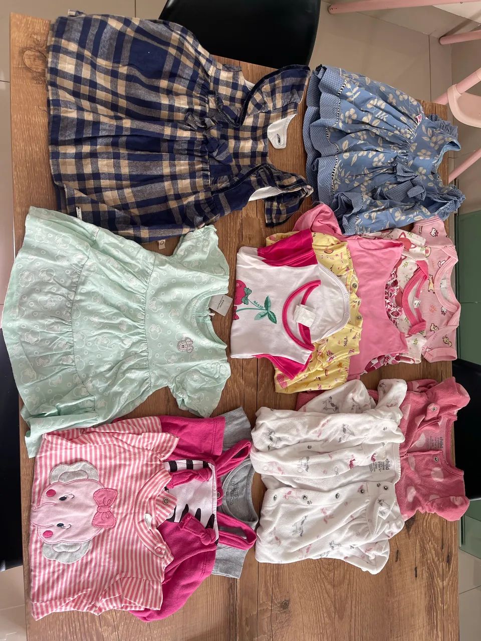 Lote de Roupas RN,P feminino 
