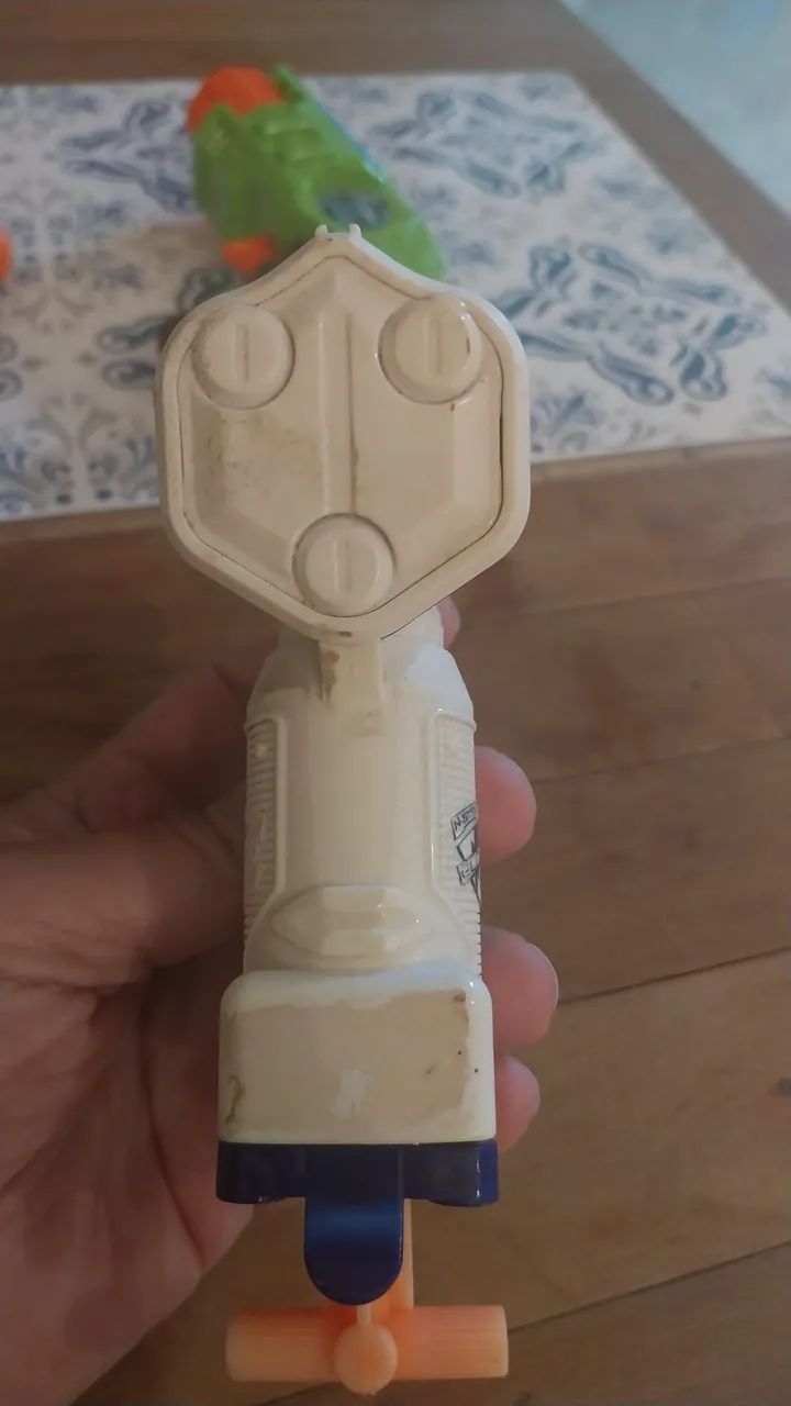 Nerf tríade ex-3. Usado. Ar comprimido  - Foto 4