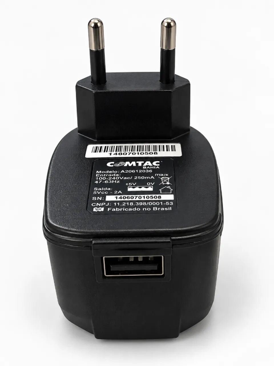 Lote 20 Fontes COMTAC 5V 2A USB Bivolt - Foto 2