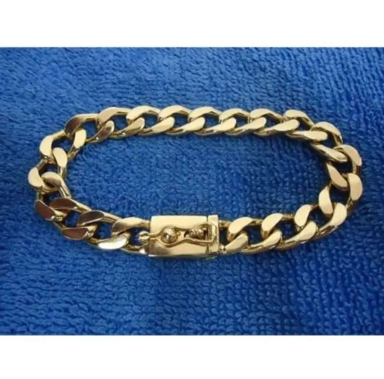 Pulseira Grumet simples em Ouro 18k - Foto 2