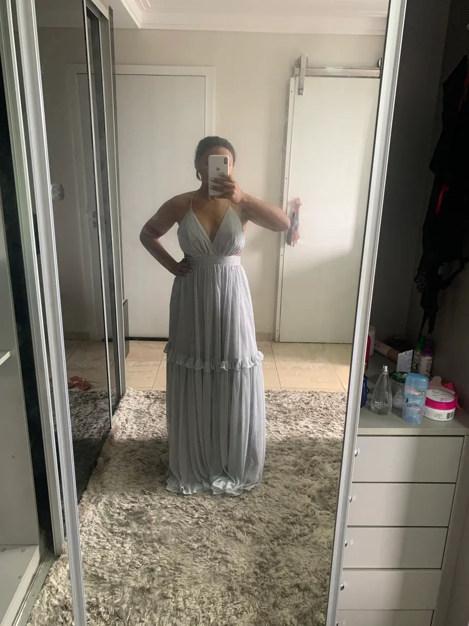 Vestido longo de festa(P) - Foto 2