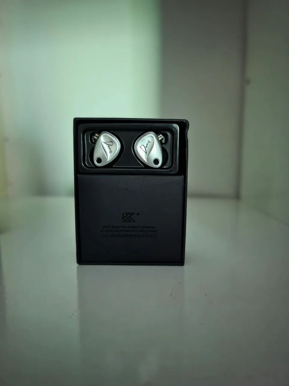 Fone KZ DUONIC Prata, Sem microfone  - Foto 3