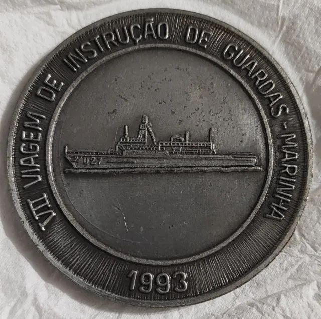 Medalha em comemoração do Navio Escola da Marinha Brasileira 'Brasil - Foto 4