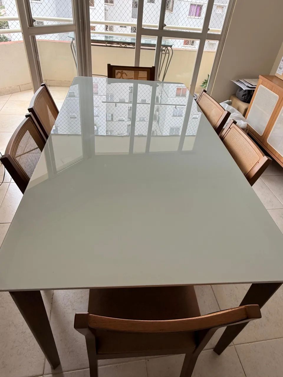 Mesa Madeira Maciça +6 Cadeiras (Alto Padrão)  - Foto 3