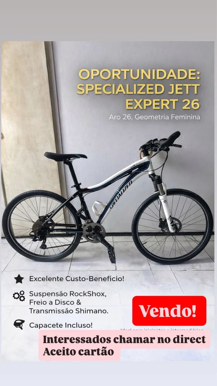 Bicicleta Specialized Jett Expert 26