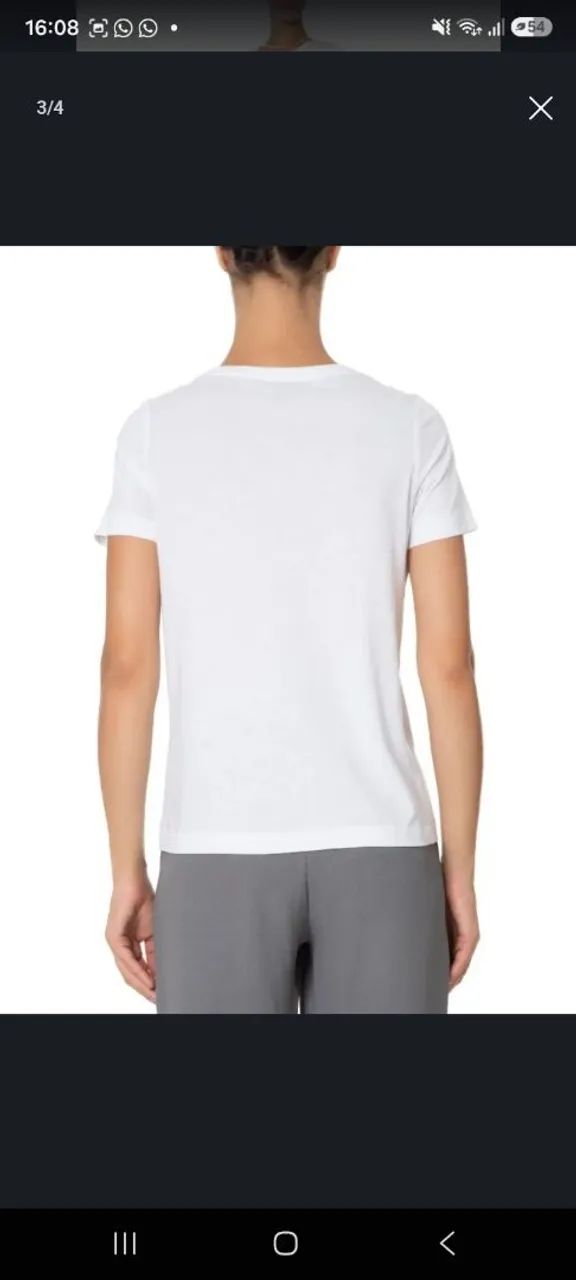 Kit com duas camisetas Slim Gola Careca Básicas. - Foto 3