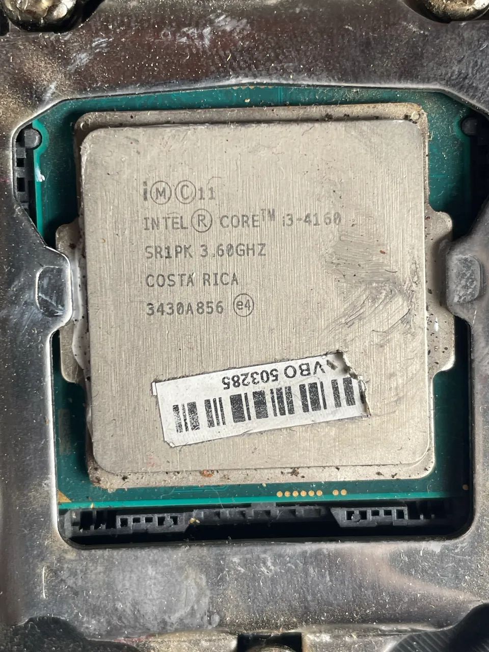 Placa mãe, processador e memória. - Foto 3