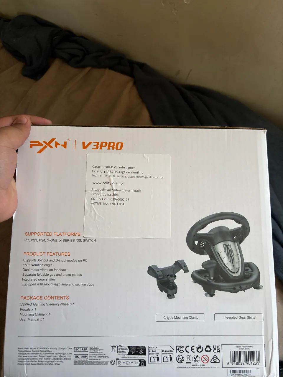 Volante Gamer PXN - Foto 2