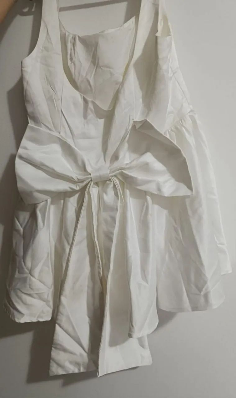 Vestido branco de festa  - Foto 4