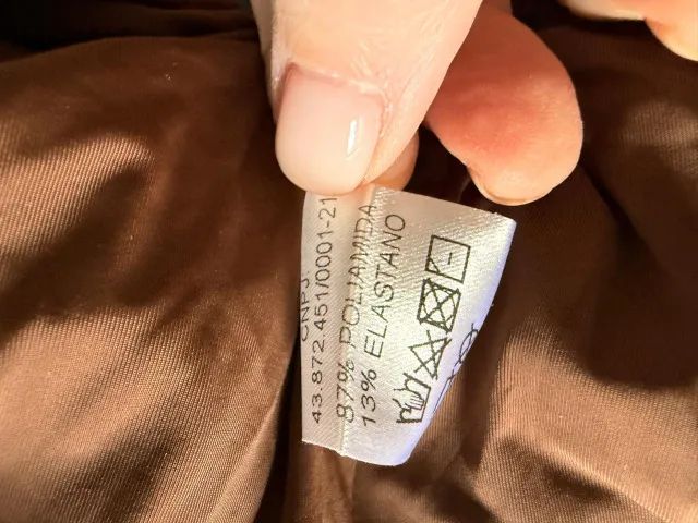 Blusa Niini marrom, tamanho 40 - Foto 4