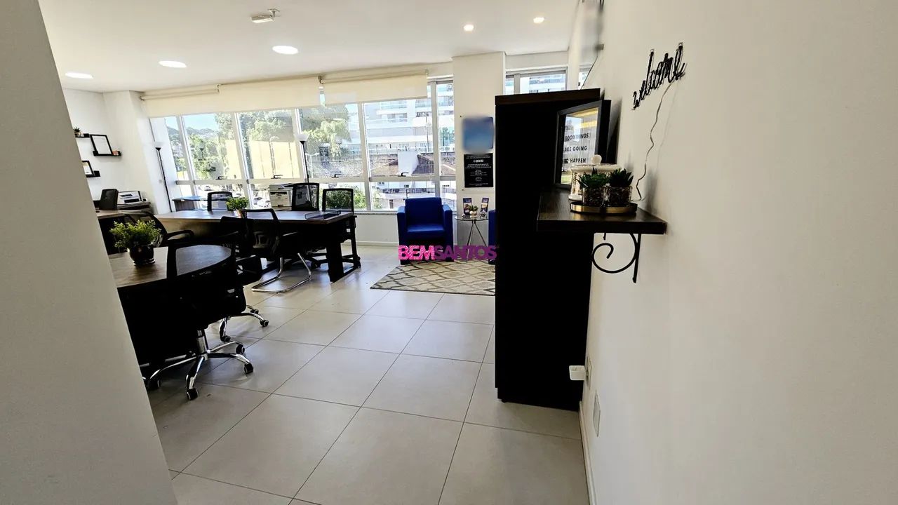 SALA COMERCIAL DE 81,50M² COM GARAGEM E SACADA EM COQUEIROS - Foto 4