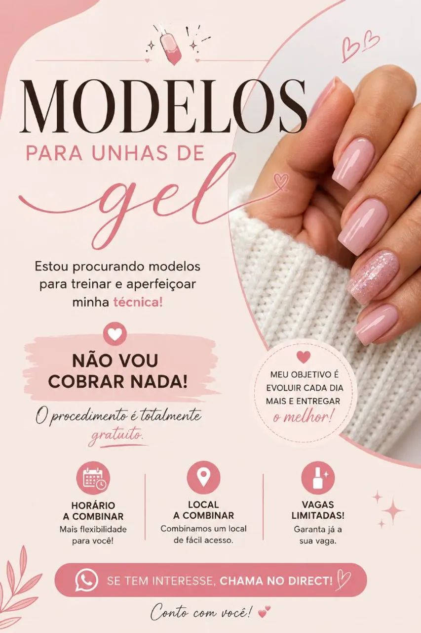 Alongamento de gel