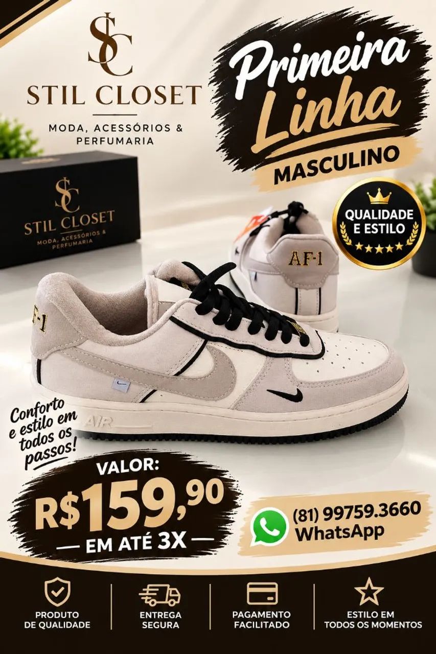 Tênis Masculino.