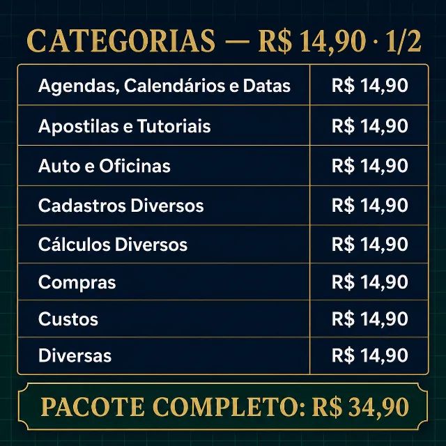 Pacote 8 Mil Planilhas Excel - Foto 4