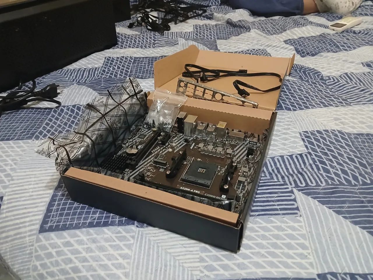 Placa mãe A520m 