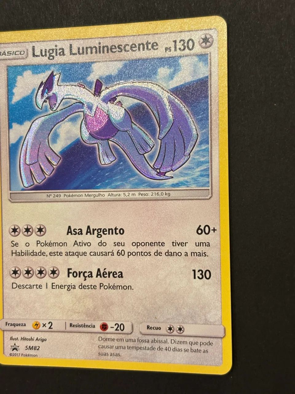 Lugia Luminescente - SM82 - Promo Sol e Lua - Foto 3