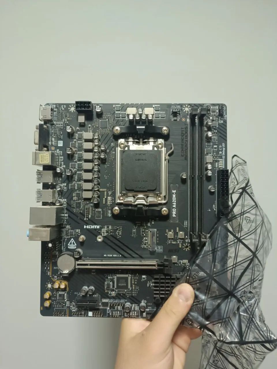 MSI PRO A620M-E AM5 DDR5 ? IMPECÁVEL, APENAS TESTADA! - Foto 3