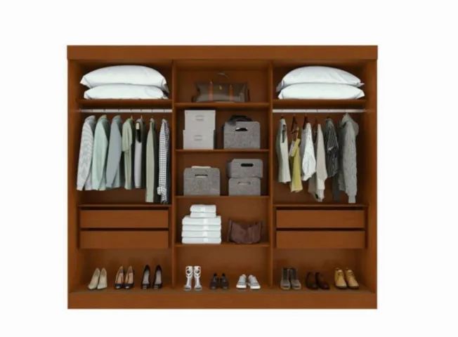 Guarda Roupa Nice Solteiro 2,30m - Foto 3