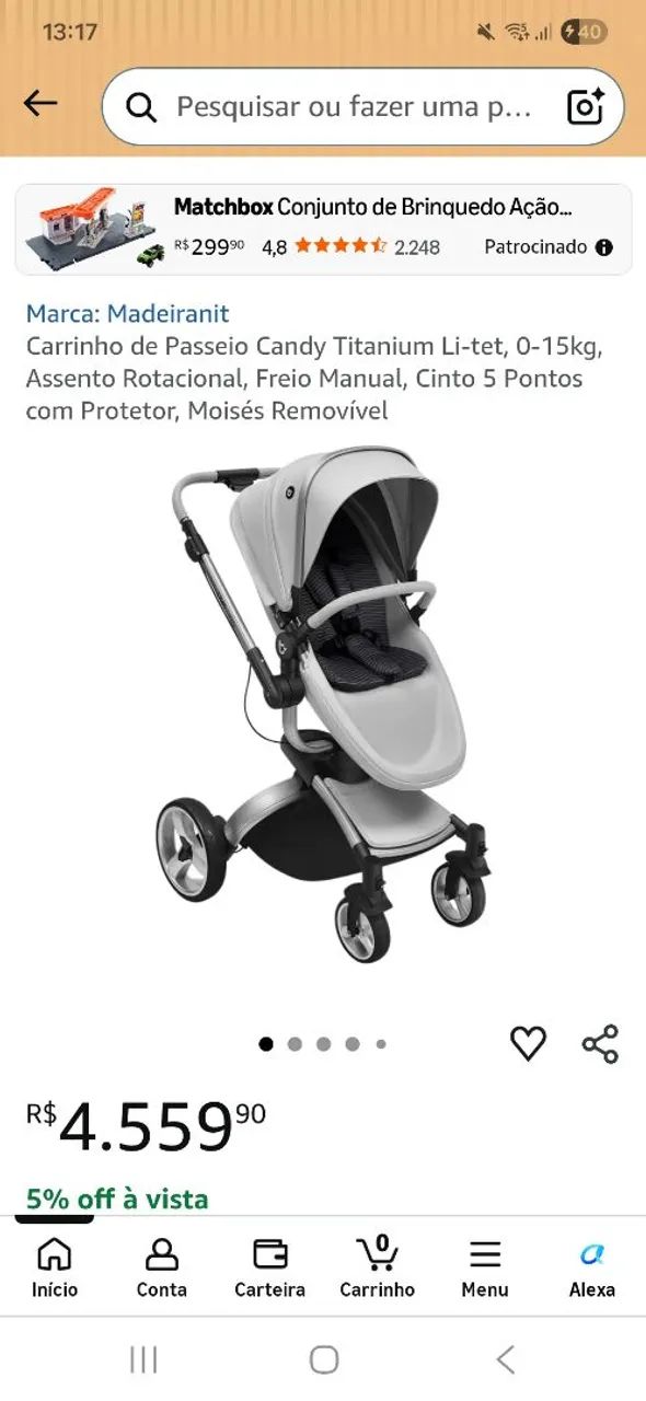 Carrinho bebê  - Foto 3