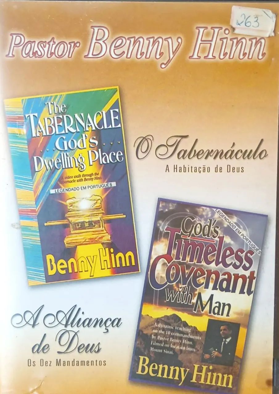 DVD O TABERNÁCULO  - BENNY HIN  - Foto 2
