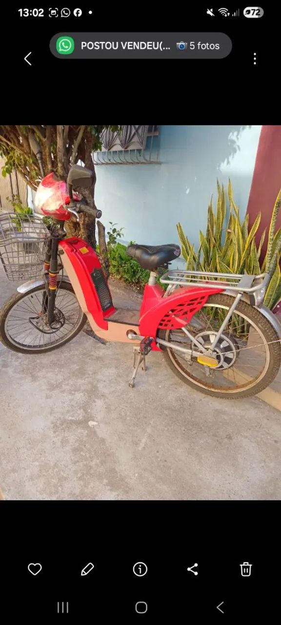 Bicicleta elétrica 