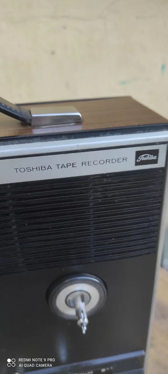 Toca-fitas de rolo,antigo,TOSHIBA, Leia : - Aparelhos de Som