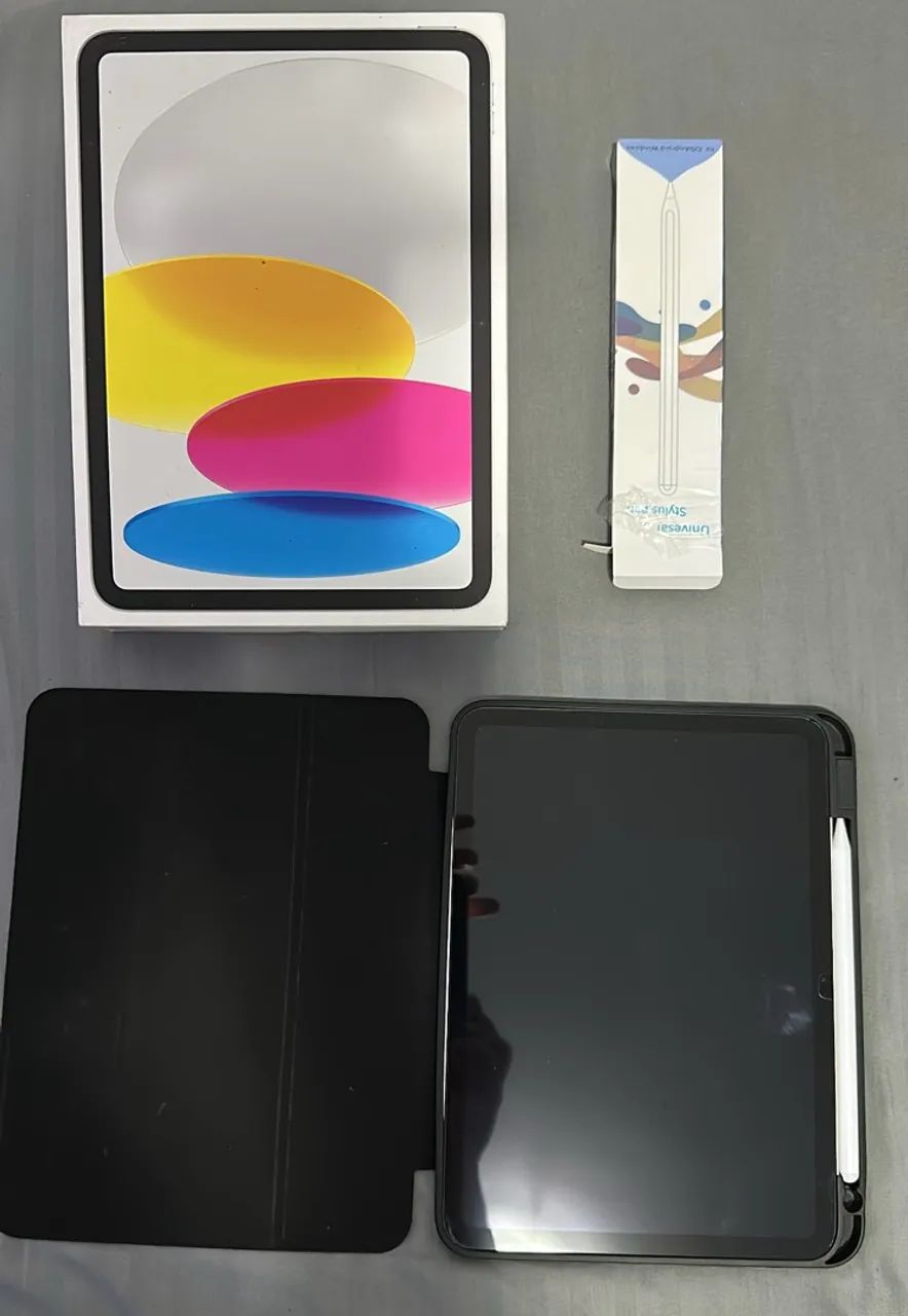 Vendo Ipad 11 Apple 128GB cor Silver (Prata) na caixa  - Foto 2