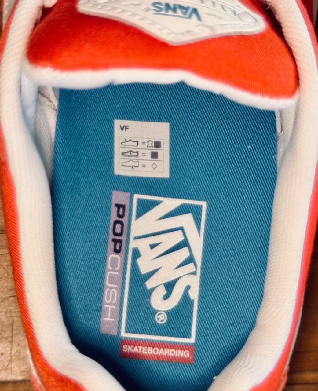 Tenis Vans Skate Kyle Walker Pro Orange Blue Tam 41 - Foto 4