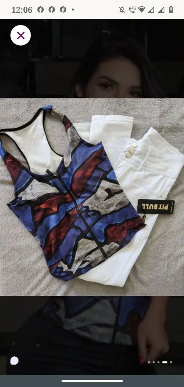Blusa Pit Bull Tam M  - Foto 4