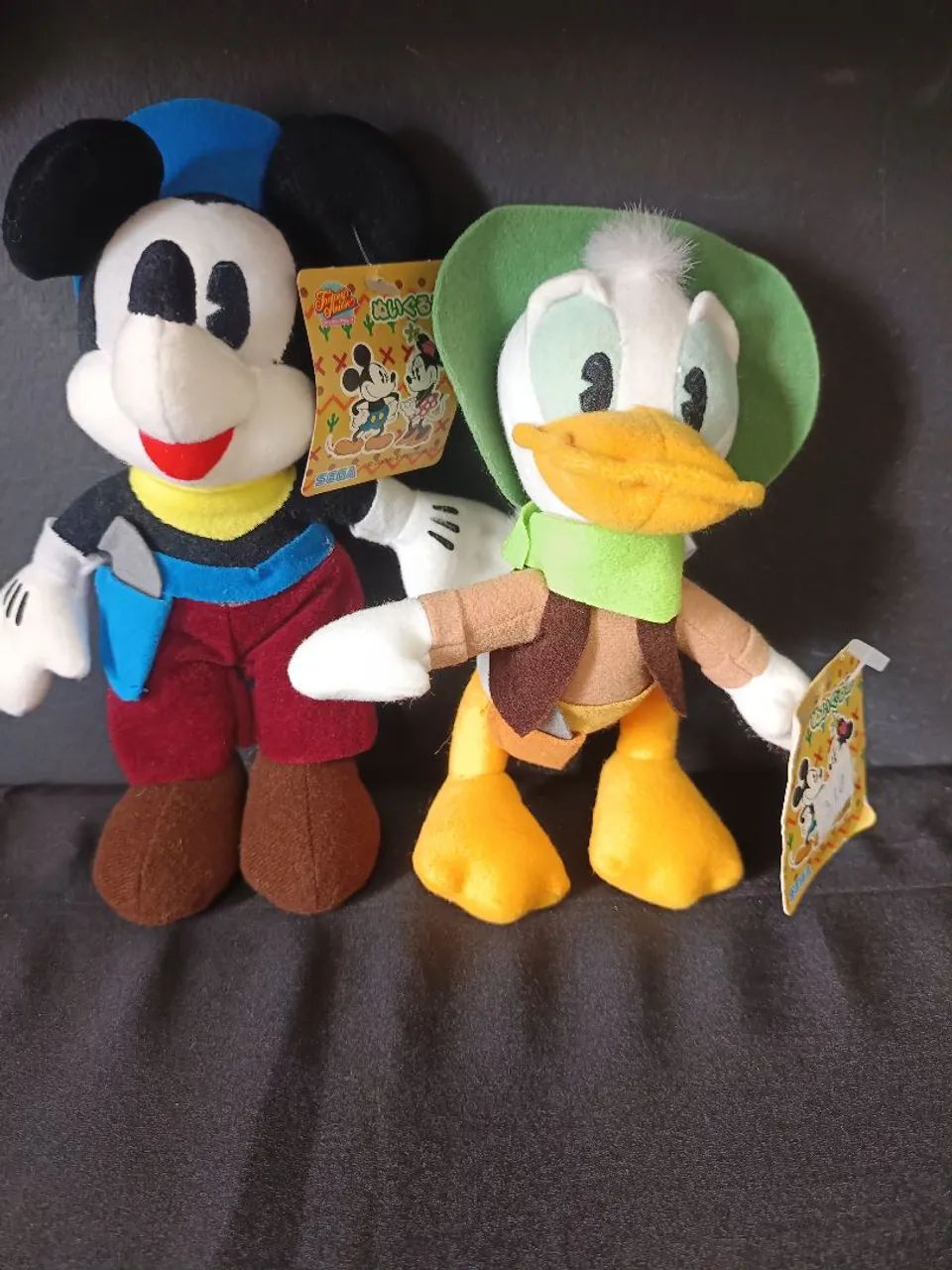 Combo Pelúcia Mickey e Pato Donalt 