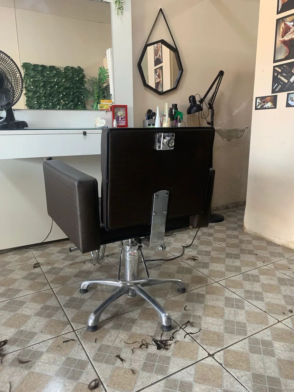 Cadeira Poltrona Luxo Salão