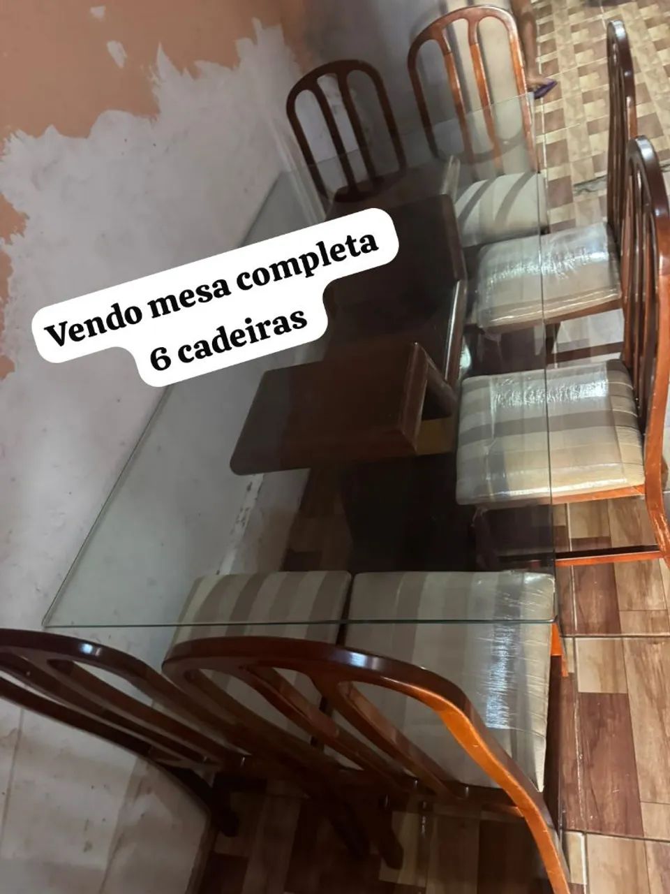 Messa de jantar6 cadeira  - Foto 4