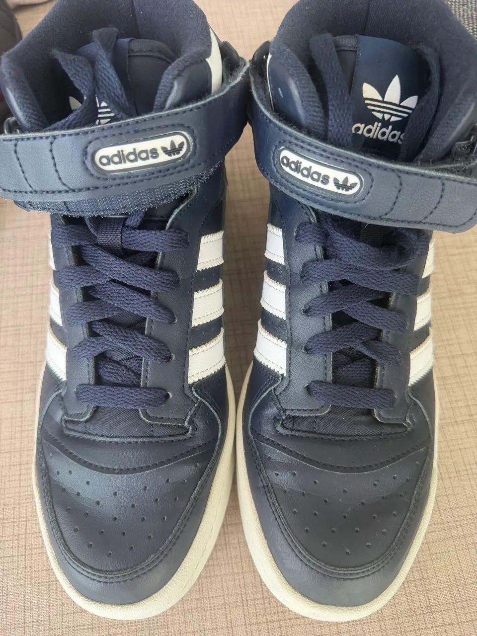 Tênis adidas marinho 39 cano médio - Foto 4