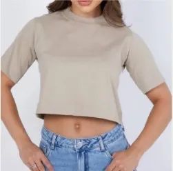 Cropped bege 