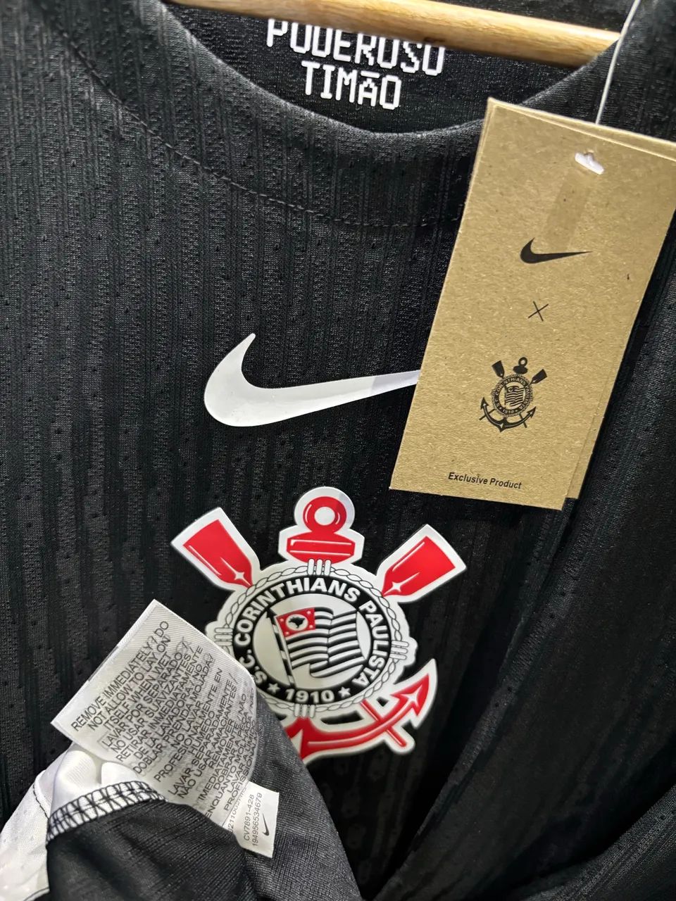 camisa Corinthians versão jogador  - Foto 5