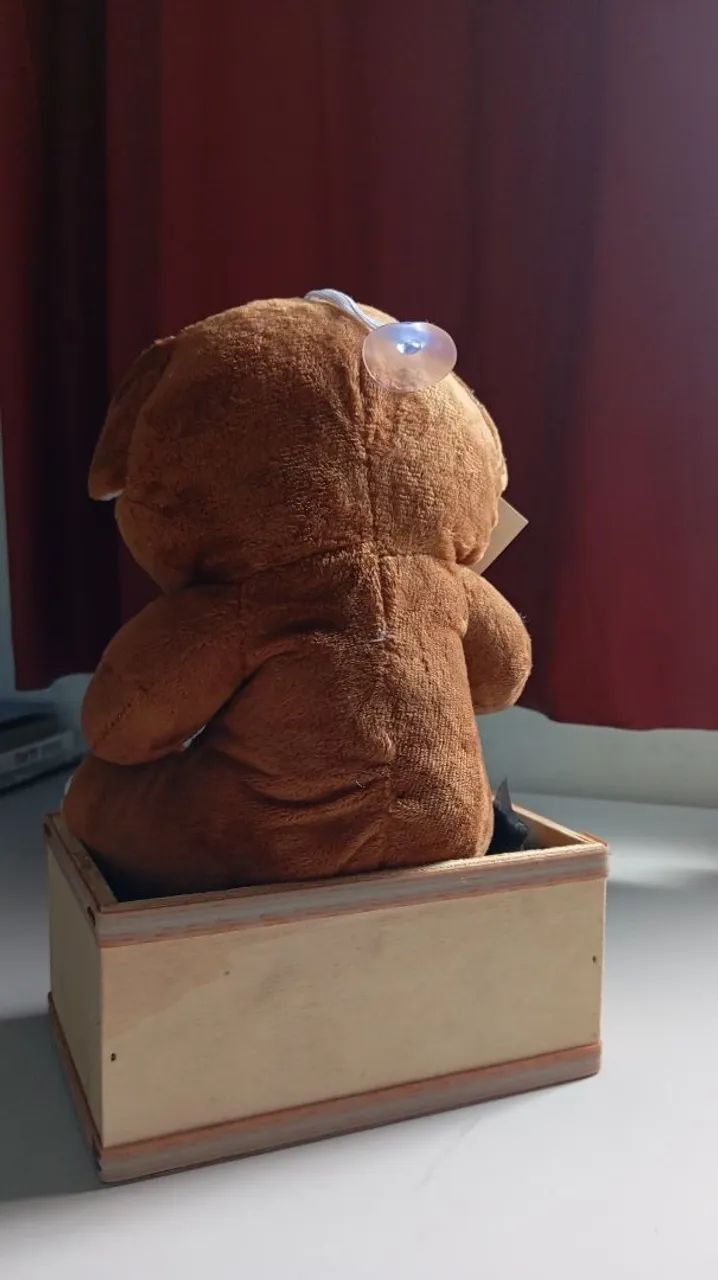 ? URSO DE PELÚCIA MARROM - Foto 3