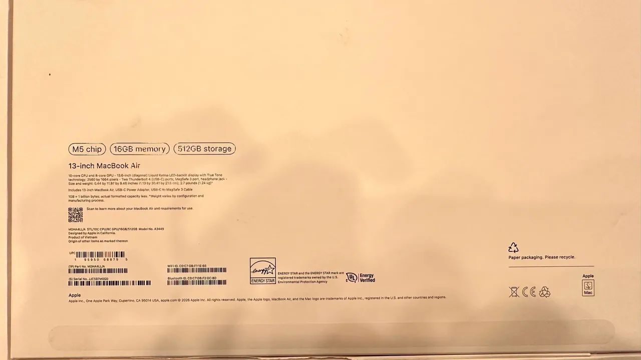 MacBook Air 13 M5 - Foto 3