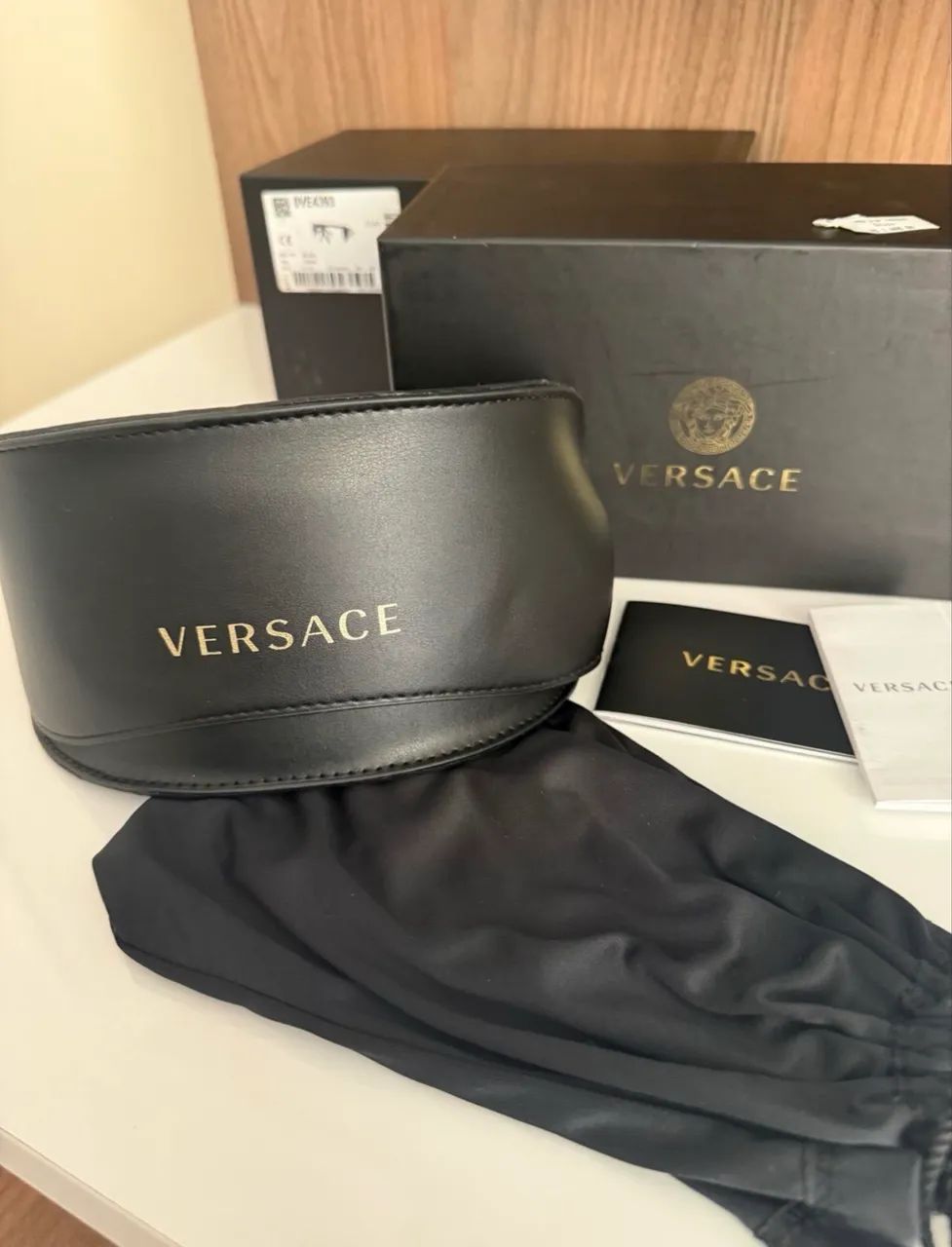 Oculos de sol versace mascara  - Foto 4
