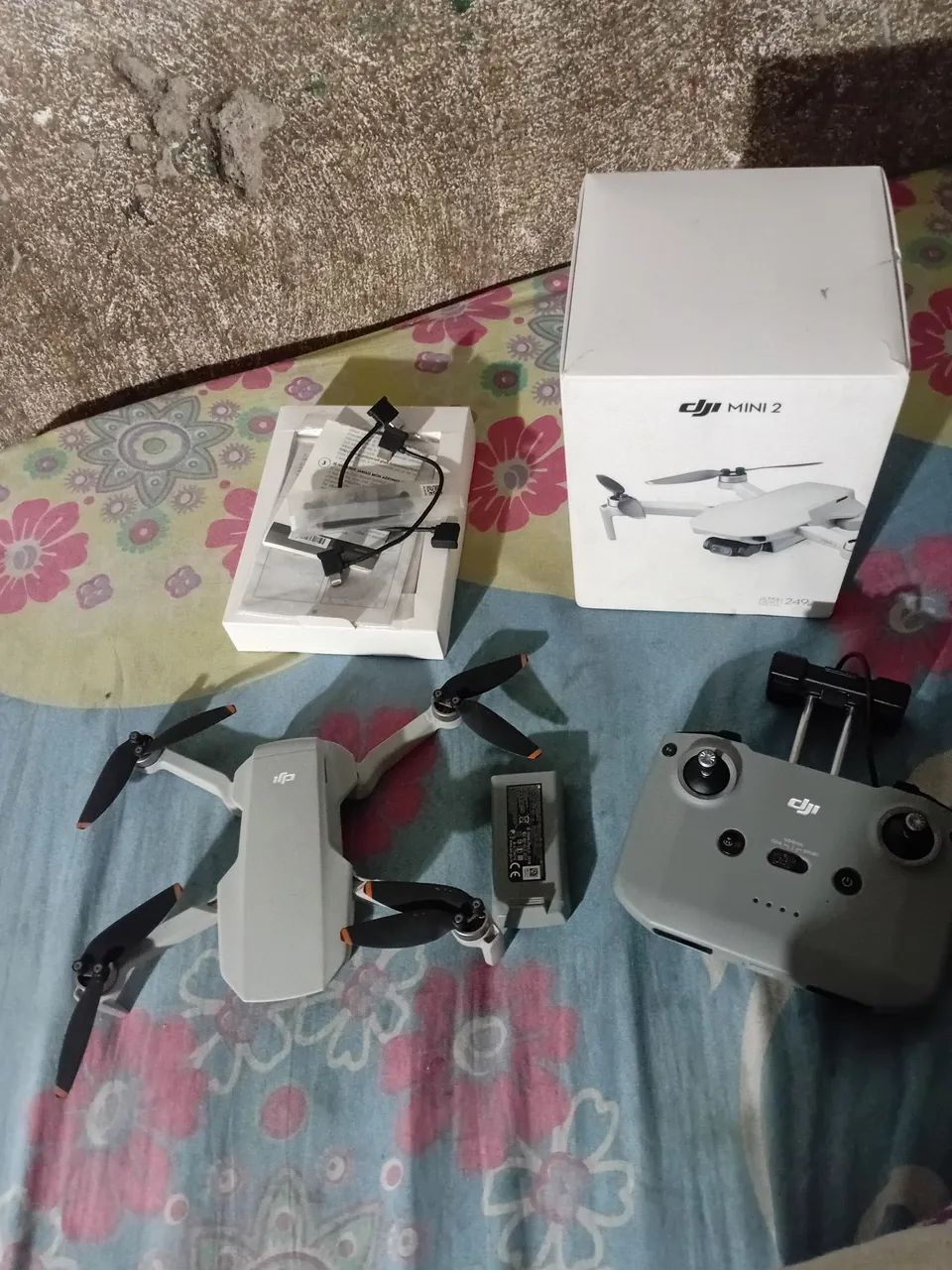 Drone dji mini 2 grava em 4k estandarte  - Foto 5