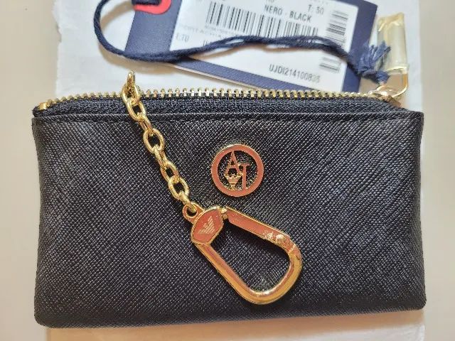 PORTA CHAVES CARTÃO MOEDAS ARMANI AJ - Foto 5