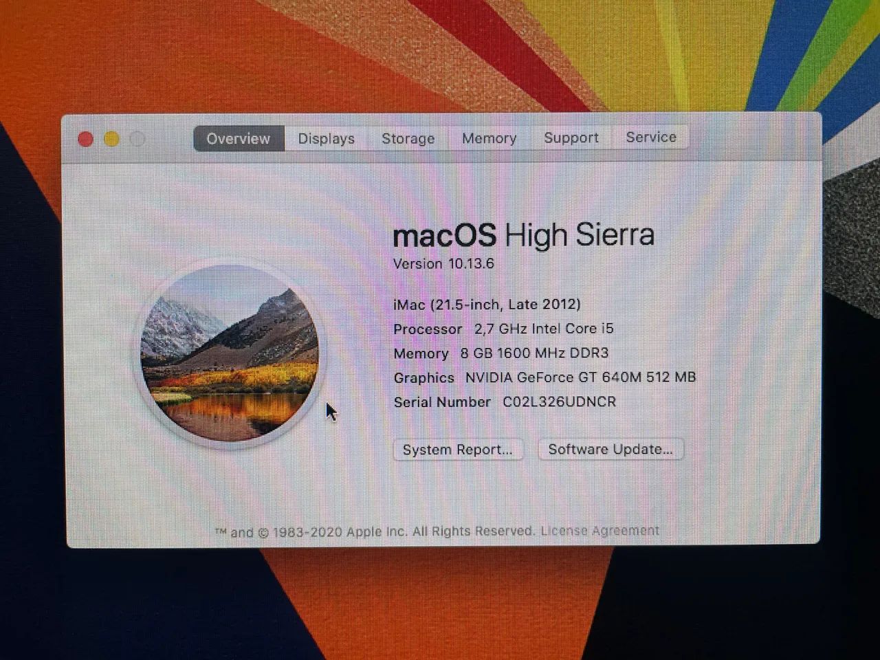 iMac 21,5 polegadas Late 2012 - 8GB - 1T - Intel Core i5 - 2,7GHz - Foto 5