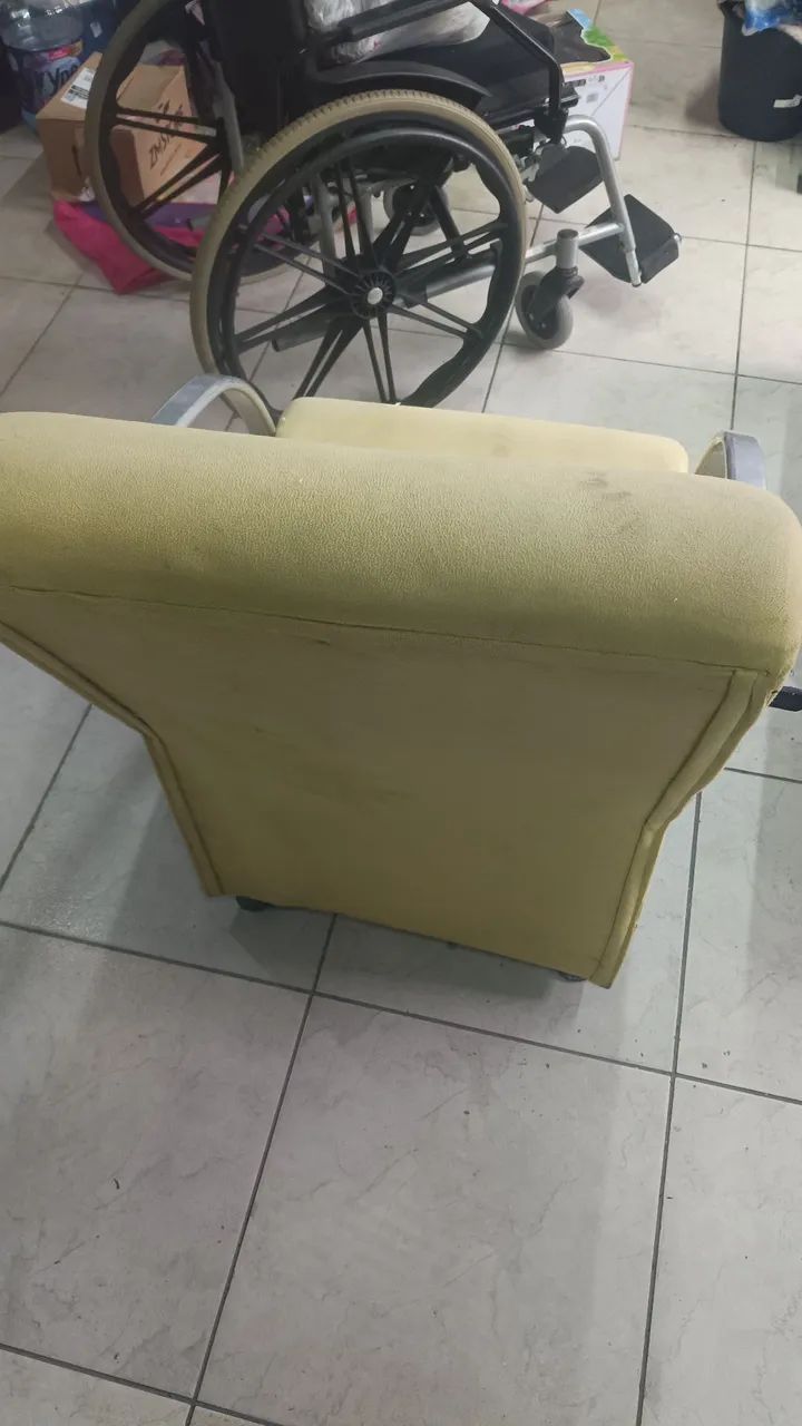 Cadeira Braço de Alumínio  - Foto 2