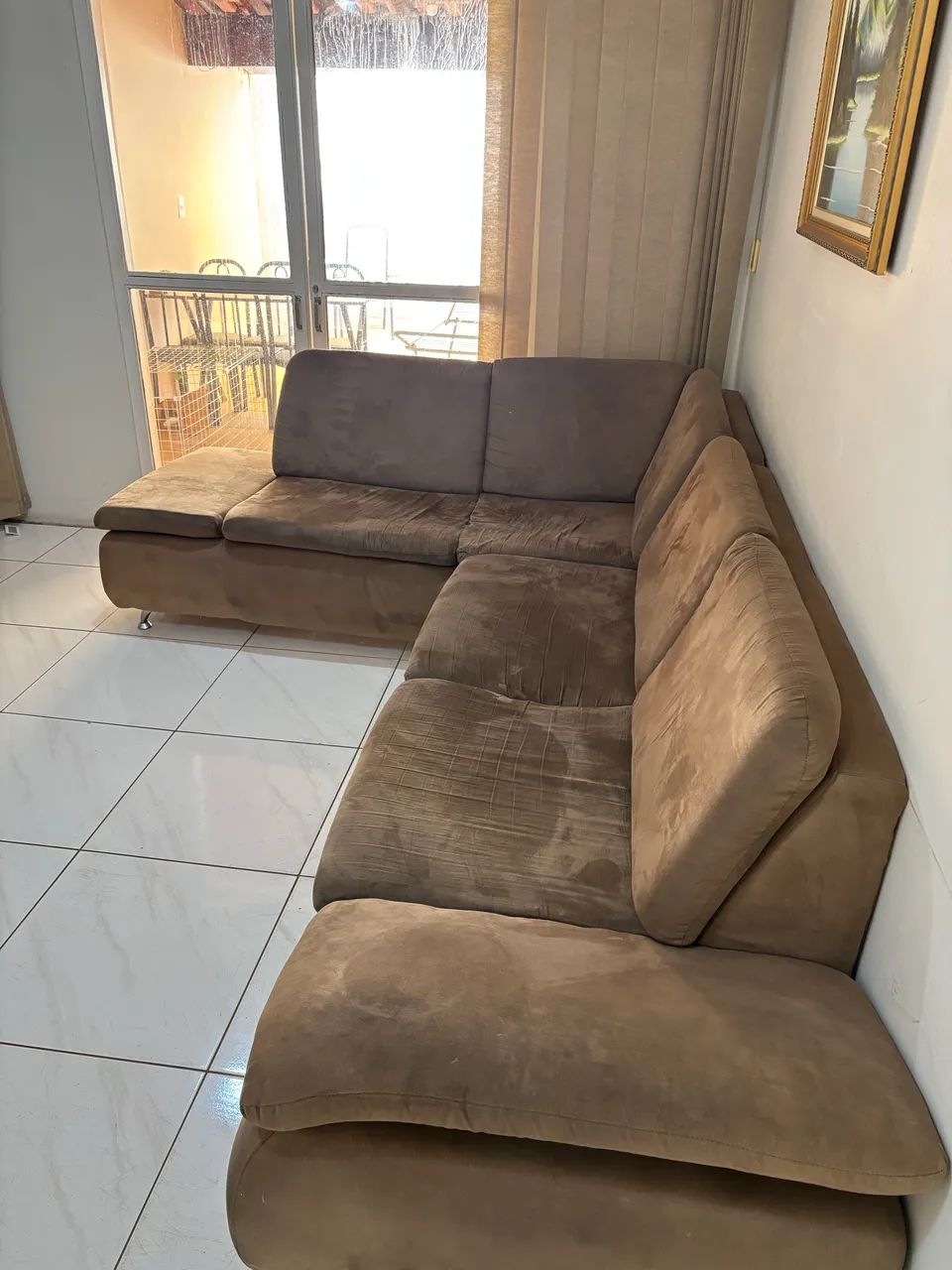 Sofá grande para vender rápido - Foto 4